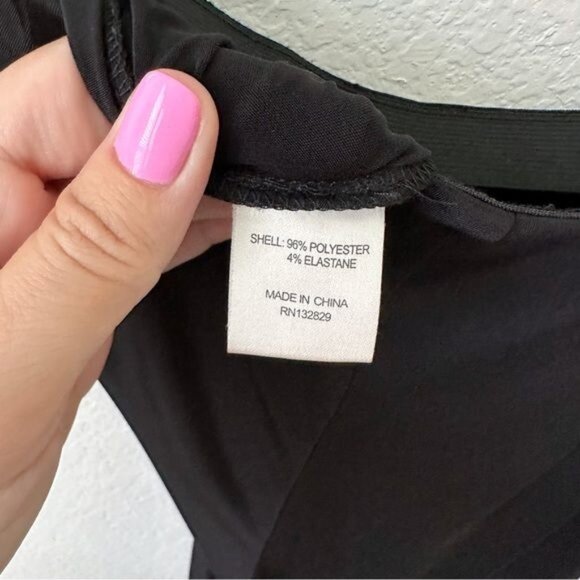 Lovers + Friends High Waist Wide Leg Pull On Pants Black Size M - Picture 4 of 6